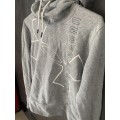 Under Armour* grey premium fleece lined* hoodie - XS