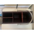 Wooden compartment holder