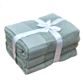 Gift Bath Towel set (2 Pieces) 70x130cm 450gsm - Sage or Grey