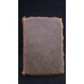 100 year old Bible, leather bound and sewn with silk (dated 1917) with gilt edged pages