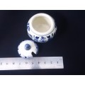 Sweetest Little Delft Salt pot - marked and in perfect condition