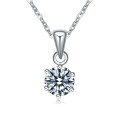 Free Shipping. Simulated Diamond  Pendant Necklace with gift bag.