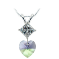 Amazing Swarovski&Simulated Diamond  Necklace & earring set. See the Swarovski shine