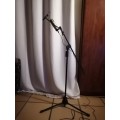 USB condenser microphone, pop filter and microphone stand
