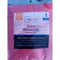 Satin Standard/Queen Pillowcases (Set of 2) (Really Red)
