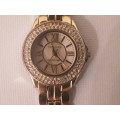 Women`s ANNE KLEIN Rose Gold Tone Roman Numeral Quartz Watch