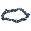 Natural chipstrand bracelet - DUMORTIERITE