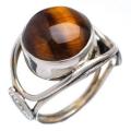 Sterling silver ring - TIGERS EYE - Dreams Collection (size 7 / O)