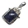 Sterling silver pendant - SAPPHIRE - Dreams Collection