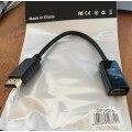 Display Port (DP) to HDMI - Adapter Black