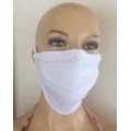 Face Mask 4 pieces, Washable, Bleach-able, fabric/cloth mask with filters. Masks