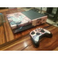 XBOX ONE 500GB WITH GTA VINYL SKIN WITH 2GAMES 1CONTROLLER !! GREAT DEAL!!
