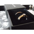WEDDING BAND AND ENGAGEMENT RING BUNDLE FROM AMERICAN SWISS_ GREAT DEAL!!