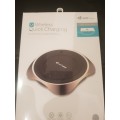 NEW WIRELESS CHARGING PAD- WIRELESS FAST CHARGER W3 - R1 AUCTION DEALS!!