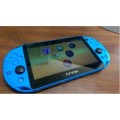SONY PS VITA SLIM BLUE (WIFI) WITH ACCESSORIES!! GREAT DEAL!!