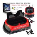 all in one dual hdd docking station (SATA/IDE) (SEALED)!!