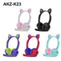 Cat Ear wireless headset AKZ-K23  (led light)- GREAT DEALS!!