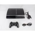PS3 PHAT CONSOLE (250GB) 10xGAMES, 1CONTROLLER AND CABLES!! GREAT DEAL!!