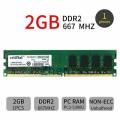 Crucial 2GB 240-Pin DIMM 256MX64 DDR2 PC2-5300 Unbuffered Desktop Memory!!! GREAT DEAL