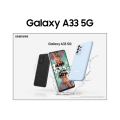 Samsung Galaxy A33 5G -Dual Sim - 128GB - Awesome Blue (SM-A336E/DSN) - GREAT DEAL !!