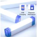 17CM Rechargeable Magnetic Portable Light LED Lithium Battery Light USB Emergency Light Bar!!