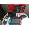 Nintendo Switch Console v2 - Neon Blue/Neon Red, great condition, IN THE BOX!!!!!!
