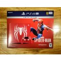 PS4 Pro Limited Edition Marvel`s Spider Man console 1TB 4K HDR+ INCLUDING 1X CONTROLLER CABLES!!!