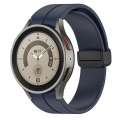 Samsung Watch 6 Magnetic Clasp Strap (Navy Blue)