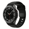 Samsung Watch 6 Wave Buckle Strap (BLACK)