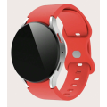 Samsung Watch 6 Butterfly Buckle Silicone Strap (RED)