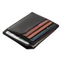 9 Slot Minimalist Faux Leather Wallet