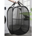 Black Mesh Laundry Basket (Large)