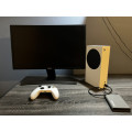 XBox Series S and Samsung Curved Monitor