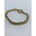 THICK Solid Gold Bracelet - AMAZING WORK!!!