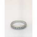 0.75CT White Gold Eternity Ring