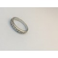 0.75CT White Gold Eternity Ring