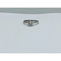 0.52CT L Si1 Diamond Solitaire Ring