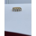 *4 X 0.30CT (18CT) CLUSTER RING* DELIVERY BY TUESDAY 24TH!!