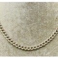 *SOLID SILVER DUAL CHAIN NECKLACE* R1 BIDS!