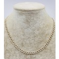 *SOLID SILVER DUAL CHAIN NECKLACE* R1 BIDS!