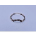 *SOLID SILVER HORSESHOE RING* R1 BIDS!!!
