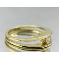 ***BEAUTIFUL YELLOW GOLD MILLENIUM RING***