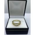 ***BEAUTIFUL YELLOW GOLD MILLENIUM RING***