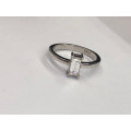 INVESTMENT 0.52CT Color D Diamond Ring