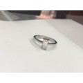 INVESTMENT 0.52CT Color D Diamond Ring