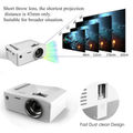 400LM HD Home Theater LED LCD Mini Projector USB HDMI SD A