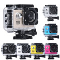 HD 1080P Water Resistant Sports Camera - White