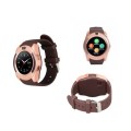 V8 Smart Watch - Brown with Rose Gold - Copper Face