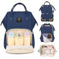 Multifunctional Nappy / Diaper Backpack - NAVY BLUE