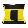 Waist Trainer Cincher Corset - Black and Yellow - Size MEDIUM